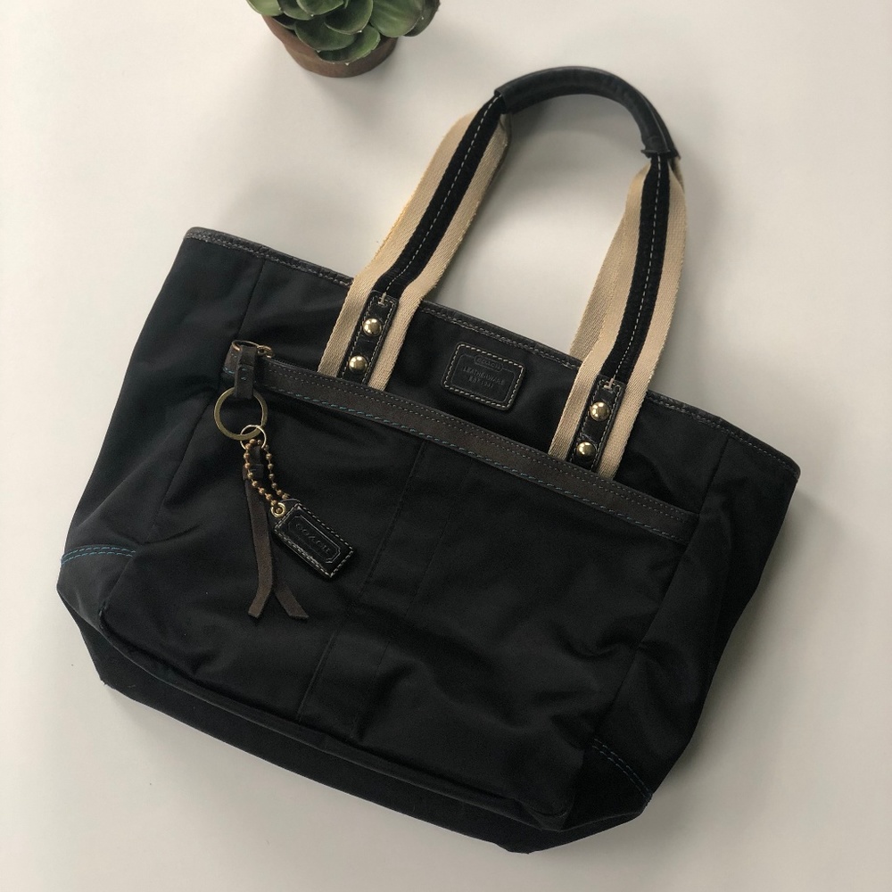 Black Coach Totebag